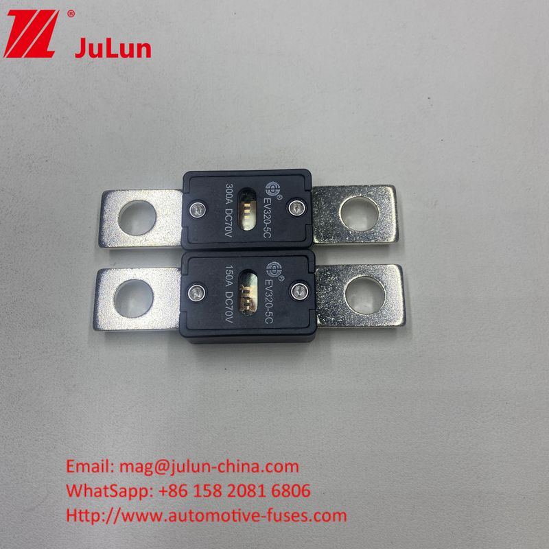 EV320-5X 80A 70VDC SINOFUSE فيوز های سرامیکی خودرو اندازه کوچک محافظت از مدار کوتاه مس نقره کوارتز ماسه طلا