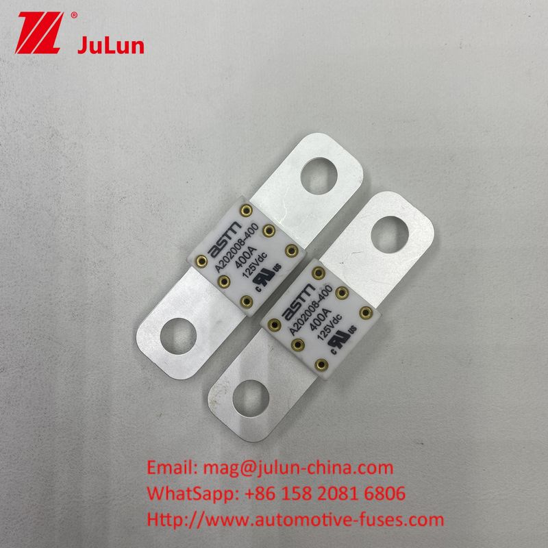 فیوز شارژر باتری خودرو ASTM A202008 150A 125VD باتری و فاصله حفره 50.8mm
