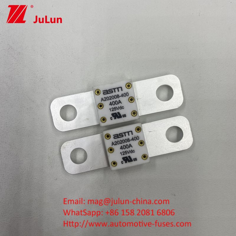 125VDC A202008 125VDC 200A ولتاژ شارژر EV قابل حمل فیوز راه حل شارژ نهایی برای وسایل نقلیه الکتریکی