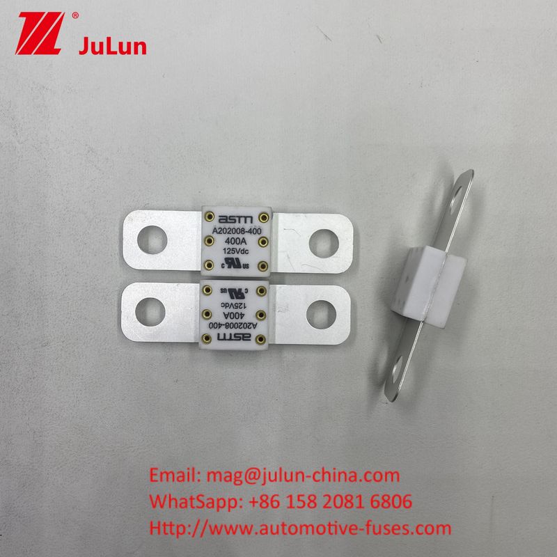350A 125VDC فیوز باتری خودرو 100A 150A 200A 250A 300A 350A 400A 500A