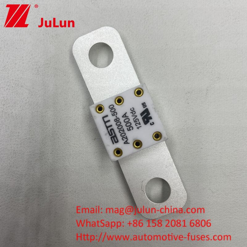 300A 125VDC ASTM M8 بولت فيوز باتری خودرو دوامدار طولانی مدت برای کاربردهای سنگین