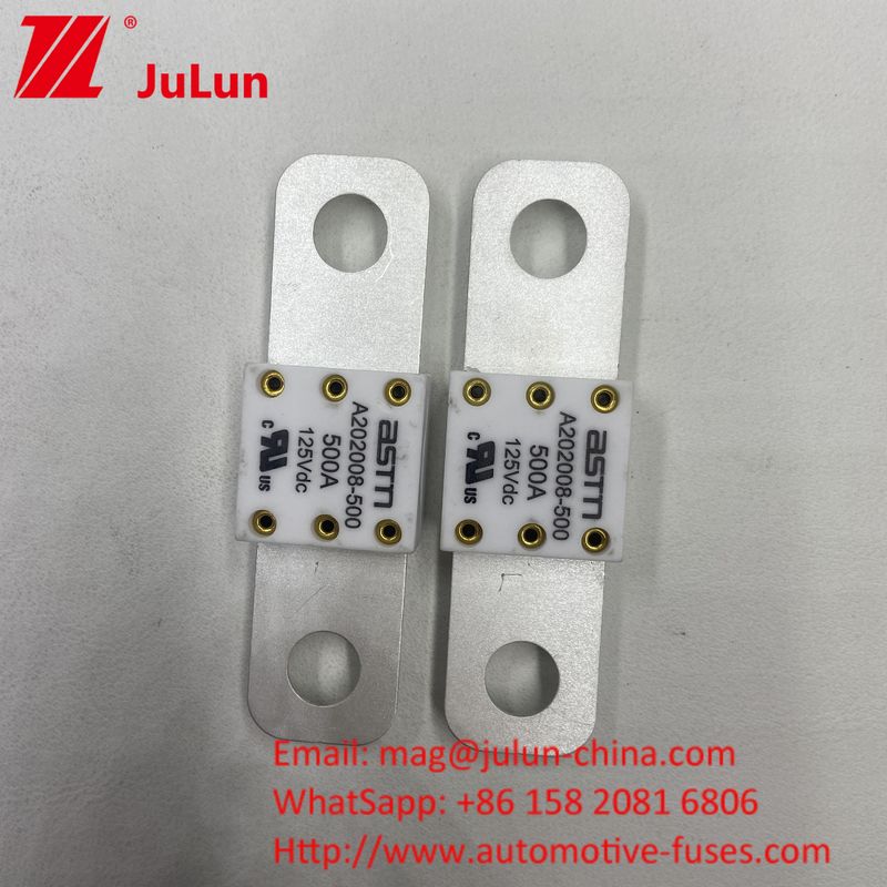 300A 125VDC فيوز باتری خودرو برای محافظت از مدار کوتاه