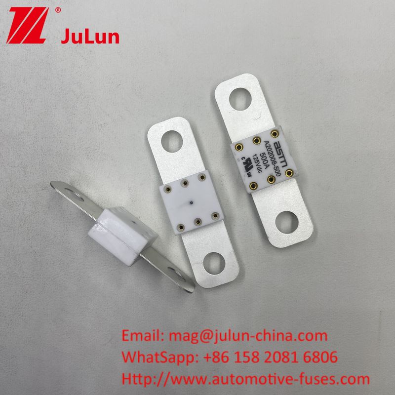 200A 125VDC خودروهای الکتریکی فیوز اتومبیل برای EV 125VDC ولتاژ فاصله سوراخ 50.8mm