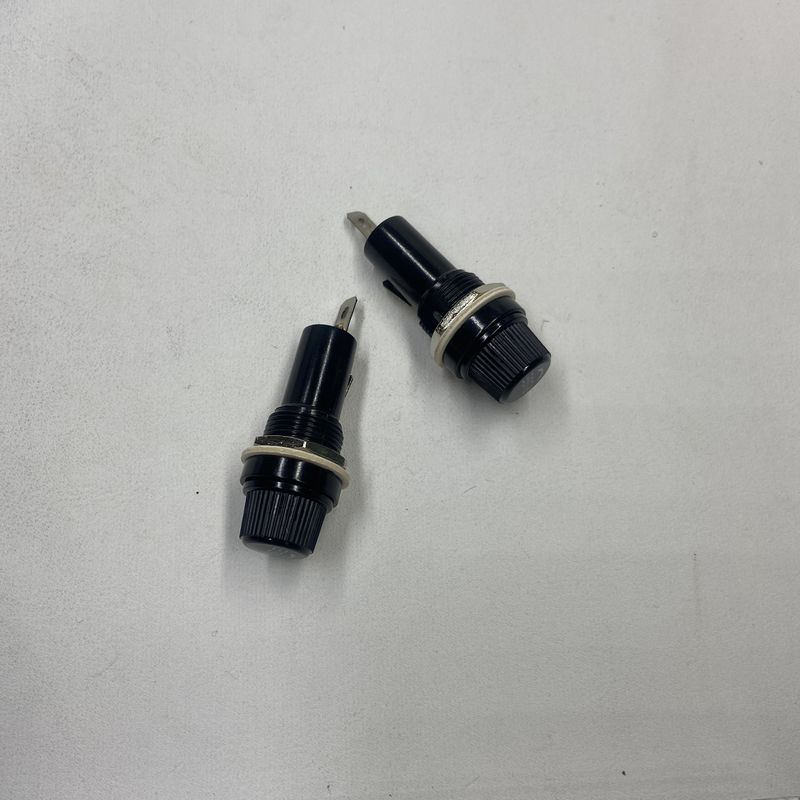 نگهدارنده فیوز شیشه ای 10A 250VDC با فیوز لوله ای 6x30mm برای اتاق های مکانیکی و الکتریکی ماشین آلات و تجهیزات الکتریکی