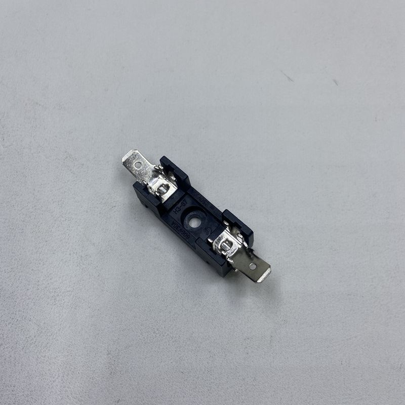 نصب صفحه PCB 6 * 30mm 250VDC سیاه آبی شفاف طلا نگهدارنده فیوز ماشین