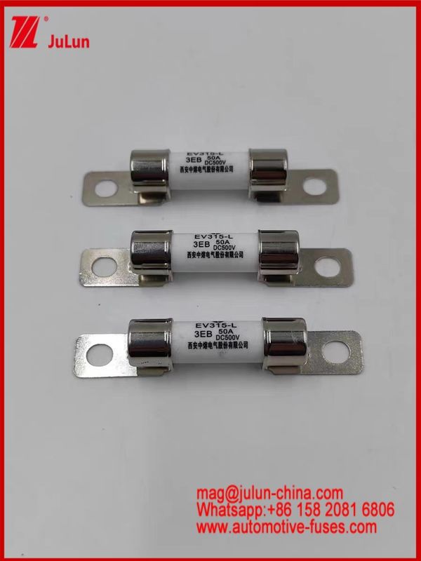 شارژر الکتریکی سرامیکی درجه بندی شده V EV 50A EV315-L 3EB Fuse DC500V مقاوم در برابر دمای بالا برای ماشین های الکتریکی