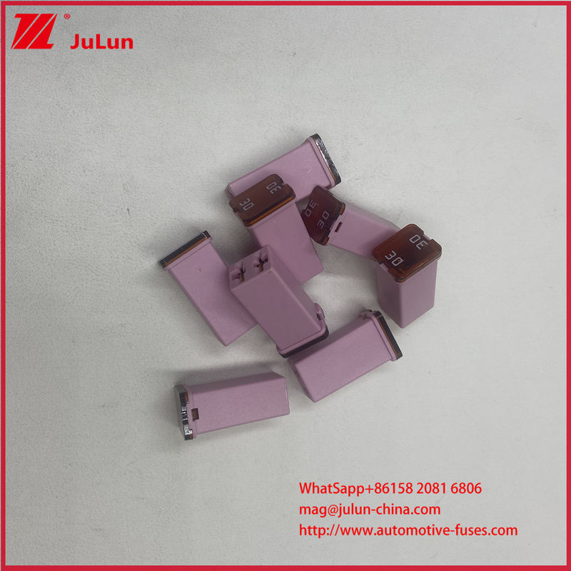 PC Cover 30A PA66SBFC-JT فیوز کارتریج Pacific Low-Ampereage Plug-In Type Fuse J Case Slow Blow Auto Fuse DC32V ماشین مارین RV قطع کننده مدار خودرو