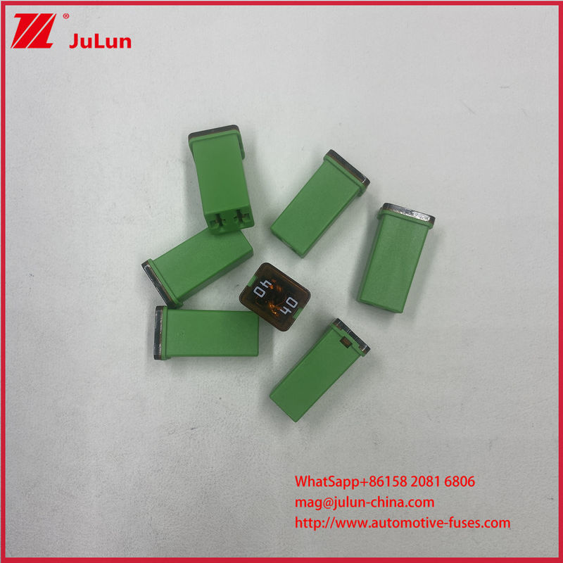 40A سبز JCASE 0495040 اتومبیل خودرو دریایی RV تیغه فیوز PEC درجه بندی شده در 32VDC