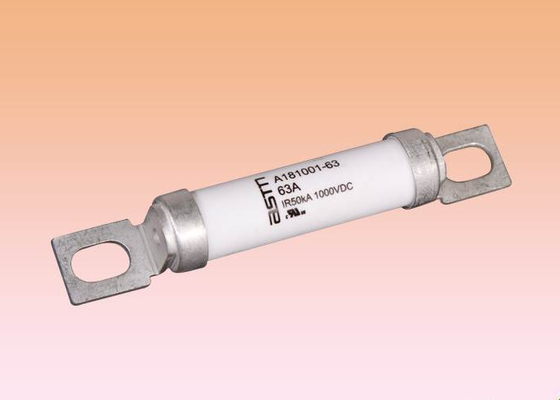 انرژی خورشیدی فتوولتائیک خودرو 1000V Fast Acting Dc Fuse 40a~80a مواد سرامیکی