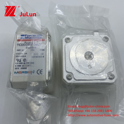 PC33UD69V1250TF 1250AC 690V فیوز های اتومبیل ایرامیک برای حجم کوچک و جریان خطا 200KA