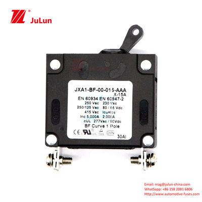 25A 30A 40A محافظ قطع کننده مدار بچرخان بازنشستن AC DC محافظ قطع کننده مدار دریایی محافظت کننده بیش از حد