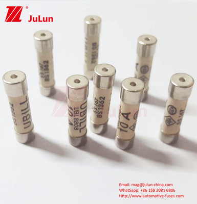 کابل برق برق 3A 5A 7A 10A 13A 20A فيوز اتومبیل سرامیکی 6 * 25mm با طراحی