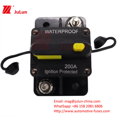 Yacht RV 0A-300A Yacht RV سوئیچ فیوز تنظیم مجدد خودکار 12-48v محافظ محافظ فیوز
