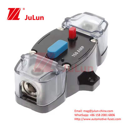 30A 12v 24V ماشین RV یاخت قطع کننده مدار می تواند بازسازی شود قطع کننده مدار خودرو صوتی قدرت فیوز دارنده سوئیچ خودکار