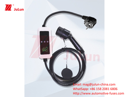 شارژر EV 7اسلحه شارژ استاندارد اروپایی نوع 2اسلحه شارژ قابل حمل جدید انرژی