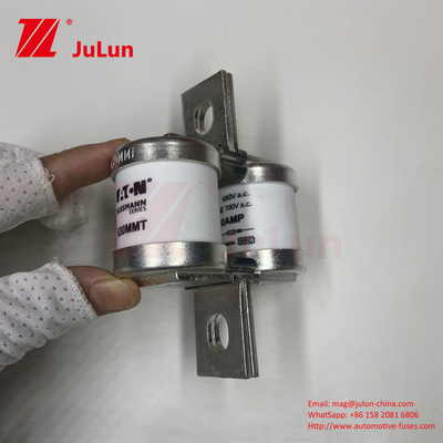 BUSSMANN 630MMT 690V مس سرامیکی فيوز خودرو M6/M8 نصب 630A فيوز ایمنی جریان الکتریکی