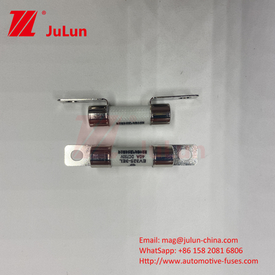 فیوزهای سرامیکی خودرو 10A 15A 750VDC فیوزهای سرامیکی خودرو 25A 30A 40A 50A استفاده برای شارژر خودرو EV