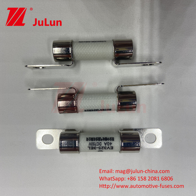 اتومبیل 25A 15A 30A 750VDC EV FUSE نوع بولت فيوز سرامیکی اتومبیل محافظت الکتریکی