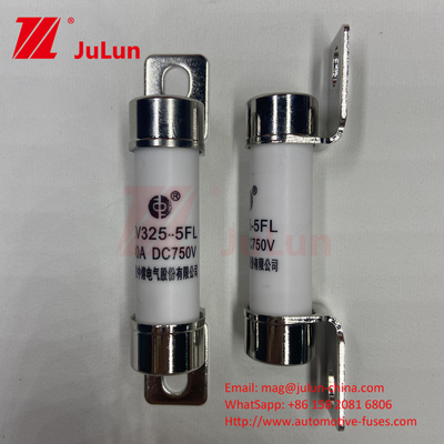 لوله سرامیکی 14x51 15A 40A 50A EV325 فیوز 750VDC EV32520KA فیوز های بولت اتومبیل سرامیکی 10A-50A ISO8820/JASO D622