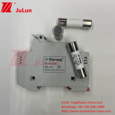 قیمت پایین 10X38mm PV خورشیدی سرامیکی DC فیوز لینک 1000vdc 20A کوتوله PV فیوز سریع دمایی فیوز سرامیکی برای محافظت از مدار