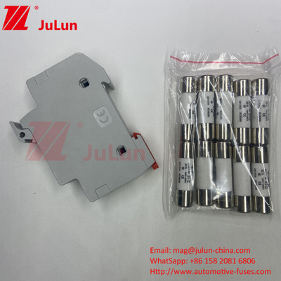 کارخانه حرفه ای BYPV-18 یک قطب 16a 1000v فیوز سرامیکی استوانه ای با ظرفیت شکستن 30kA