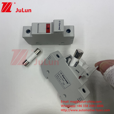 فتوولتائیک خورشیدی 1A/2A/3A/4A/5A/6A/8A/10A/12A/15A/16A/20A/25A/30A سرامیک استوانه ای 10X38 GPV 1000V DC PV Fu