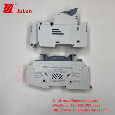 اینورتر خورشیدی فتوولتائیک با 14x51mm Din Rail Solar Fuse Holder / Solar Pv Fuse Holder