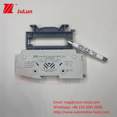 PV-50L فیوز فیوزهای سرامیکی استوانه ای 22*58mm 1000DV فتوولتائیک ولتاژ پایین حامل فیوز خورشیدی