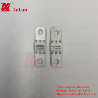 ASTM A121601-60A 125VDC فیوز شارژ خودروهای الکتریکی فیوز پیچ پیچ