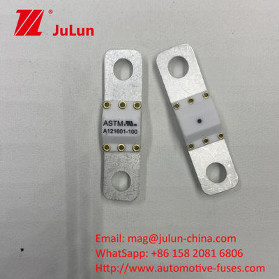 حفاظت از شارژ سریع خودروهای الکتریکی 63VDC 100VDC 125VDC 350A بولت بر روی فیوز