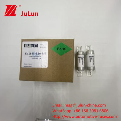 EV1845 700VDC 10A 10KA DC بولت فیوز برای شارژ خودروهای الکتریکی ASTM