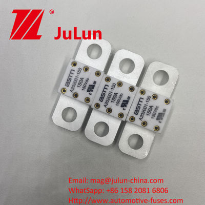 ASTM A202001 100A 150VDC فیوز های سرامیکی خودرو برای محافظت از مدار کوتاه در شارژر خودرو و مشخصات دیگر