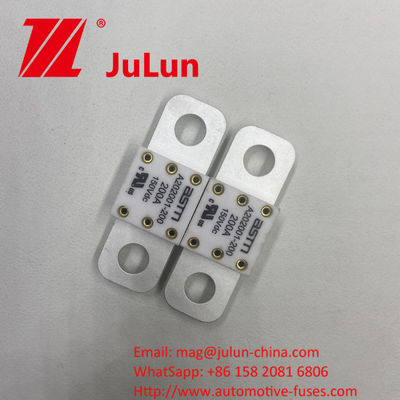 فیوز های کوچک سرامیکی خودرو A202001-400A 125DC با جریان نامگذاری بالا و روش نصب پیچ برای محافظت از مدار کوتاه