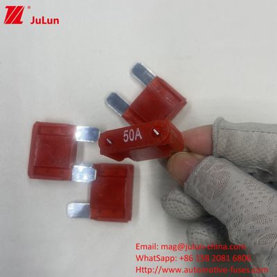 MAXT تیغه فیوز 40A حفظ ثبات درجه PA66 برنج قطع کننده مدار خودرو