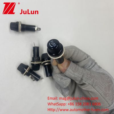 6x30 6x32mm پانل نصب شده نگهدارنده فیوز خودرو نوع 10A 20A 250V پایه بلوک فیوز PCB