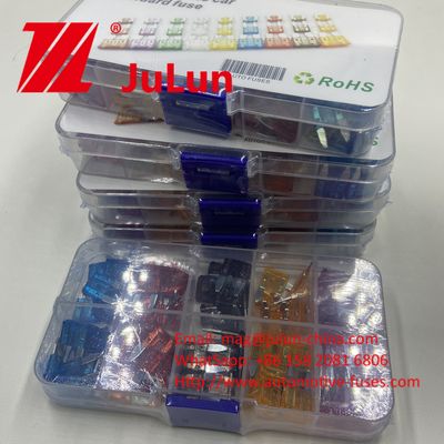 حفظ ثبات فیوز های تیغه اتومبیل برای وسایل نقلیه 2A 32V کامیون های غیر جاده ای وسایل نقلیه اتوبوس ها وسایل نقلیه آبی