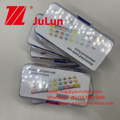 فیوز های تیغه اتوماتیک 30A 32V برای وسایل نقلیه جاده ای اتوبوس خودرو 0297