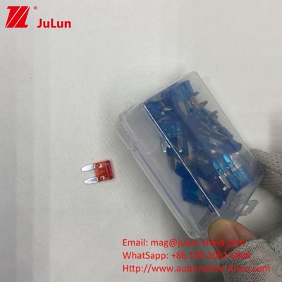 فیوز های تیغه اتومبیل 4A 32V برای MINI MAXI اتومبیل اتومبیل در داخل ولتاژ نامگذاری