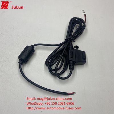 فابریکه ماکسی / مگا اتومبیل smd نگهدارنده فیوز 8AWG/10AWG ضد آب تیغه در خط نگهدارنده فیوز باد و گرد و غبار