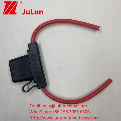 نگهدارنده فیوز داخلی ATC / ATO 14AWG 16AWG 18AWG 20AWG سیم کشی 80AMP تیغه فیوز نگهدارنده فیوز خودرو