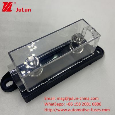 32V پنل ضد آب نصب ANM بولت بر روی نگهدارنده فیوز بلوک M8 پایه ضخیم پاک PC پوشش برای اتومبیل خودرو قایق