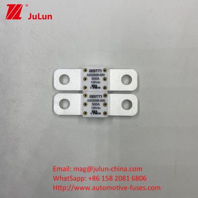کشتی ها EV ترمینال فیوز خودروهای الکتریکی نوع 125VDC A202008 350A ASTM