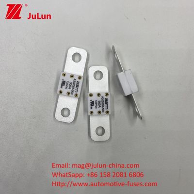 ASTM A202008 250A 125VDC فاصله سوراخ فیوز خودروهای الکتریکی 50.8mm 100A 125A