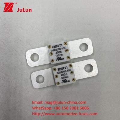 125VDC A202008 125VDC 200A ولتاژ شارژر EV قابل حمل فیوز راه حل شارژ نهایی برای وسایل نقلیه الکتریکی