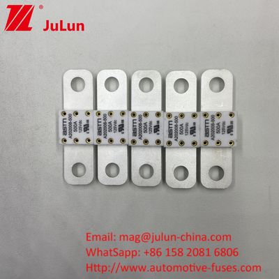 350A 125VDC فیوز باتری خودرو اندازه کوچک درجه فعلی بالا ASTM محافظت از مدار کوتاه