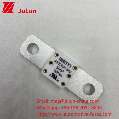 فيوز باتری اتومبیل سرامیکی EV 500A 125VDC ASTM Automotive