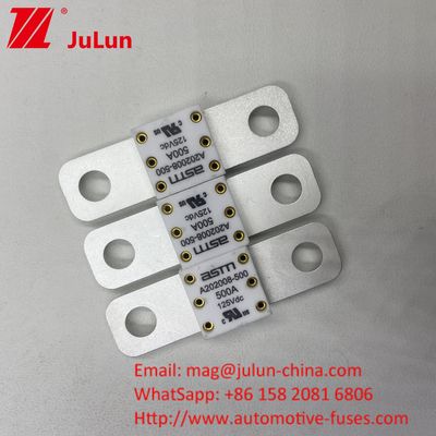 خودروهای الکتریکی EV رنگ سفید 350 آمپر فیوز سرامیکی 125VDC