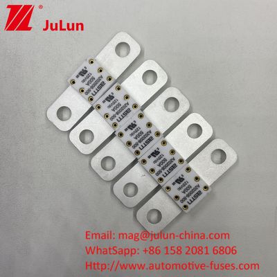 100A 125VDC باتری اتومبیل فیوز سرامیکی فلزی محافظت از مدار کوتاه فقط جریان بالا