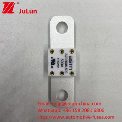 فیوز باتری اتومبیل سرامیکی 500A 125VDC برای ANM AMM AEGA