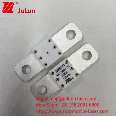 حرفه ای A202008 300A 125VDC بارگذاری سنگین باتری خودرو فیوز 100A 150A 200A 250A 300A 350A 400A 500A ظرفیت شکستن 20KA